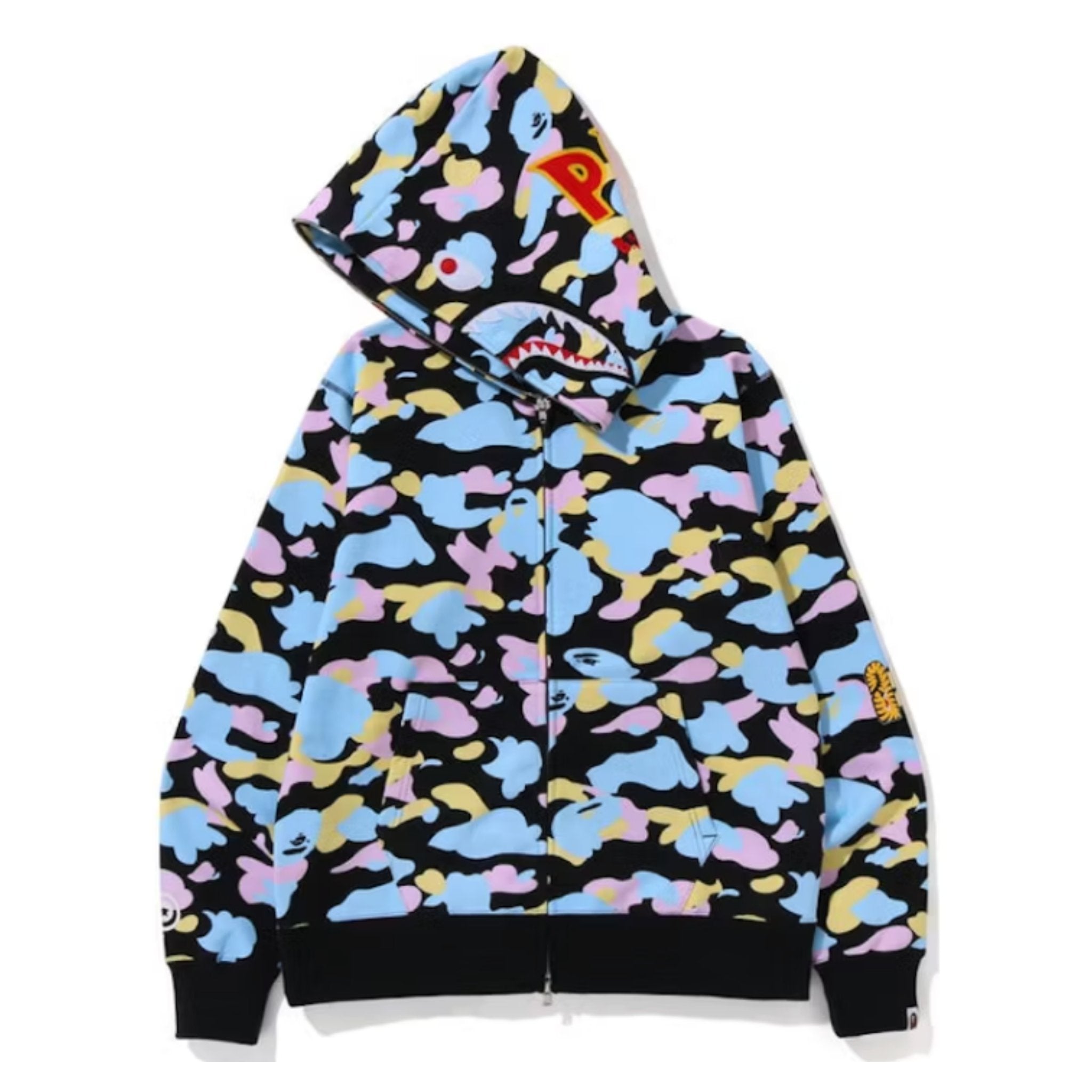Bape 2nd Camo Zip Hoodie