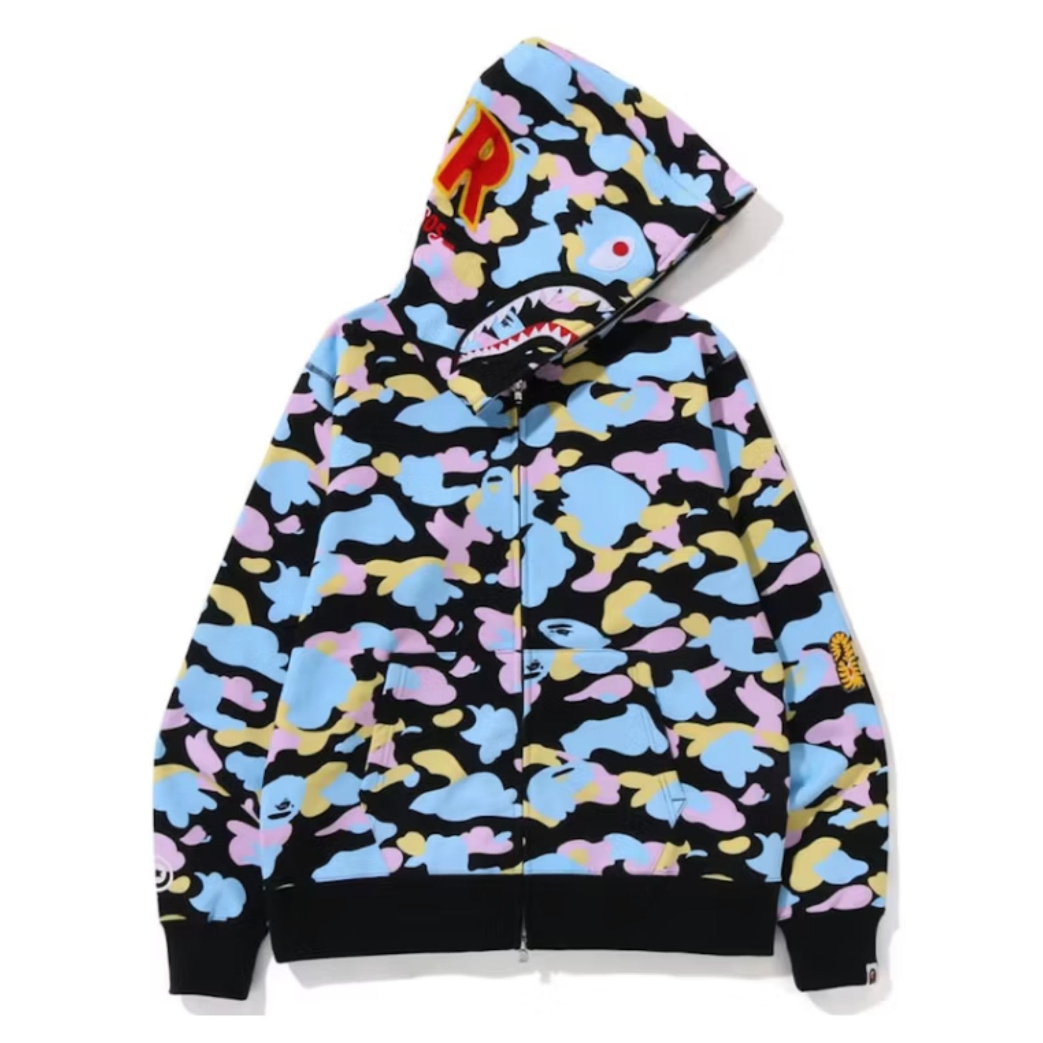 Bape 2nd Camo Zip Hoodie
