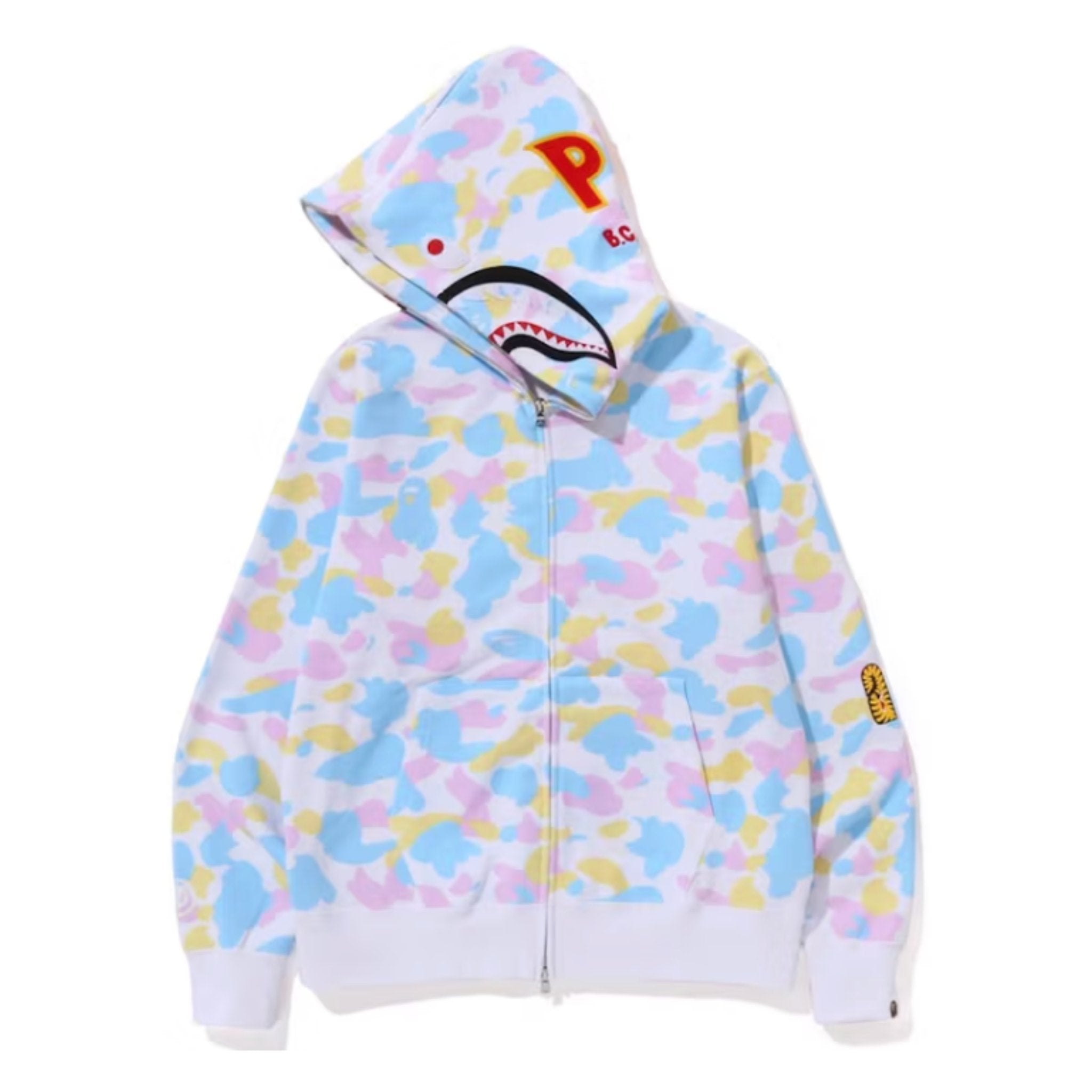 Bape 2nd Camo Zip Hoodie