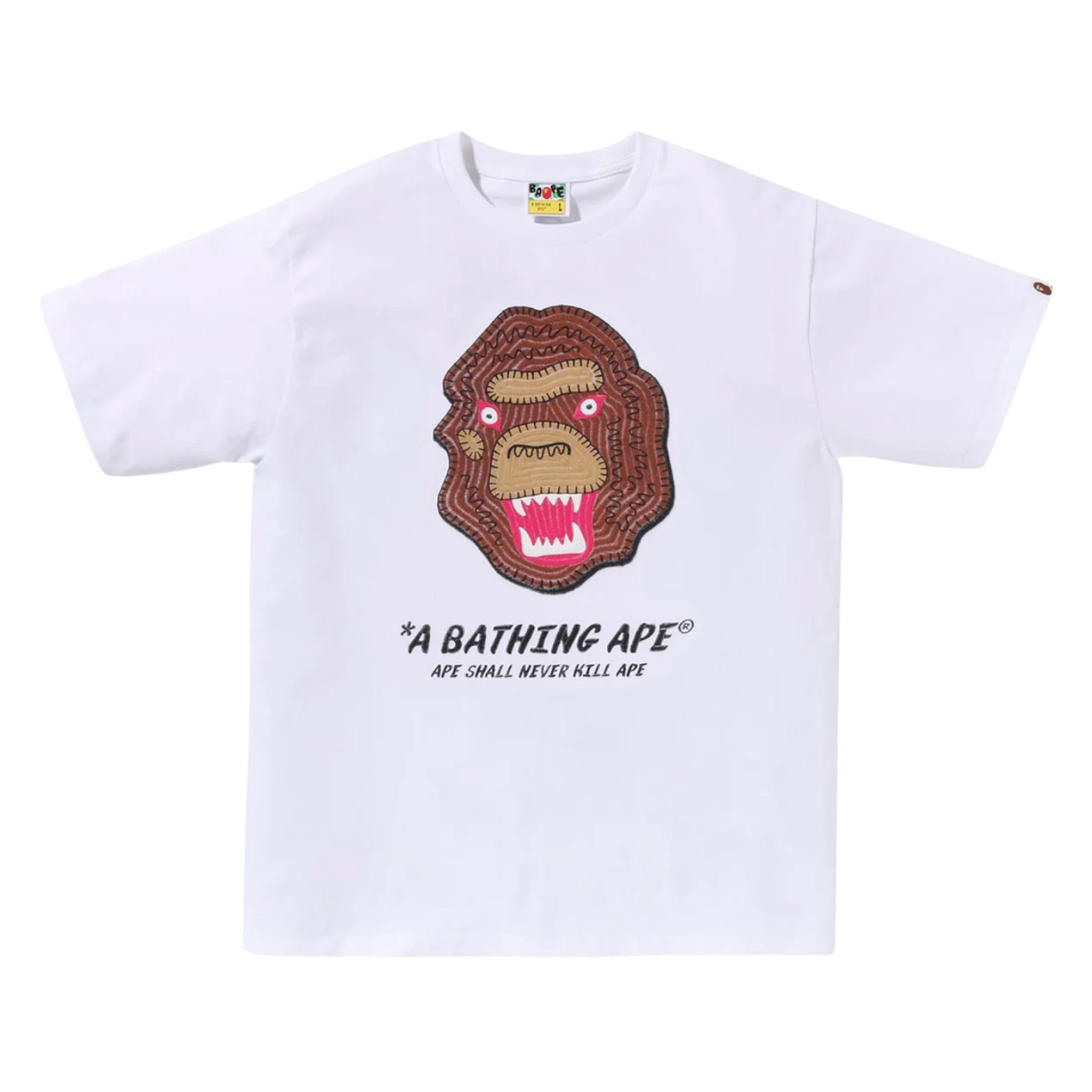 Bape Big Ape Embroidery Tee