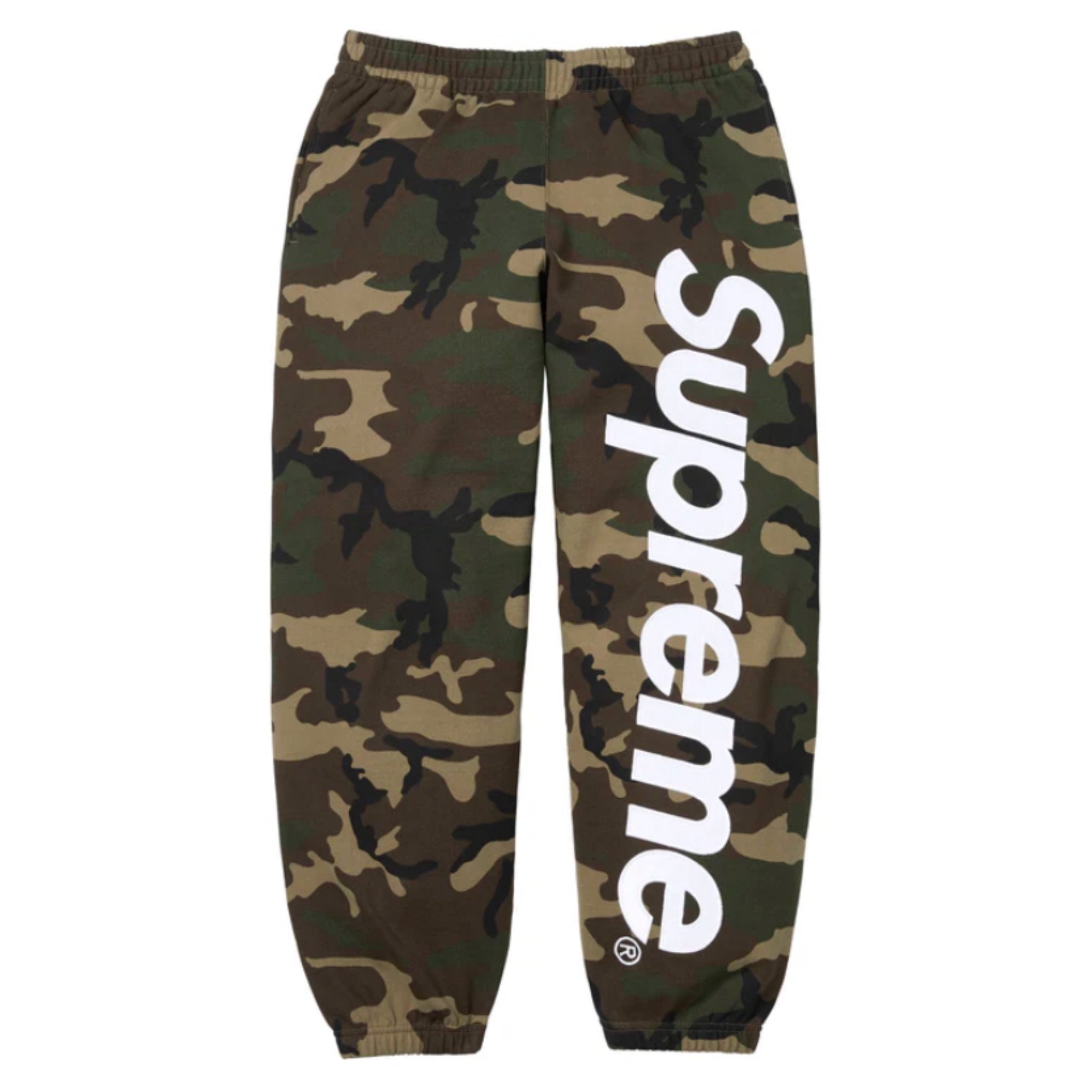 Supreme Satin Applique Sweatpant Camo (SS26)