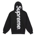 Supreme Satin Applique Hoodie Black (SS26)