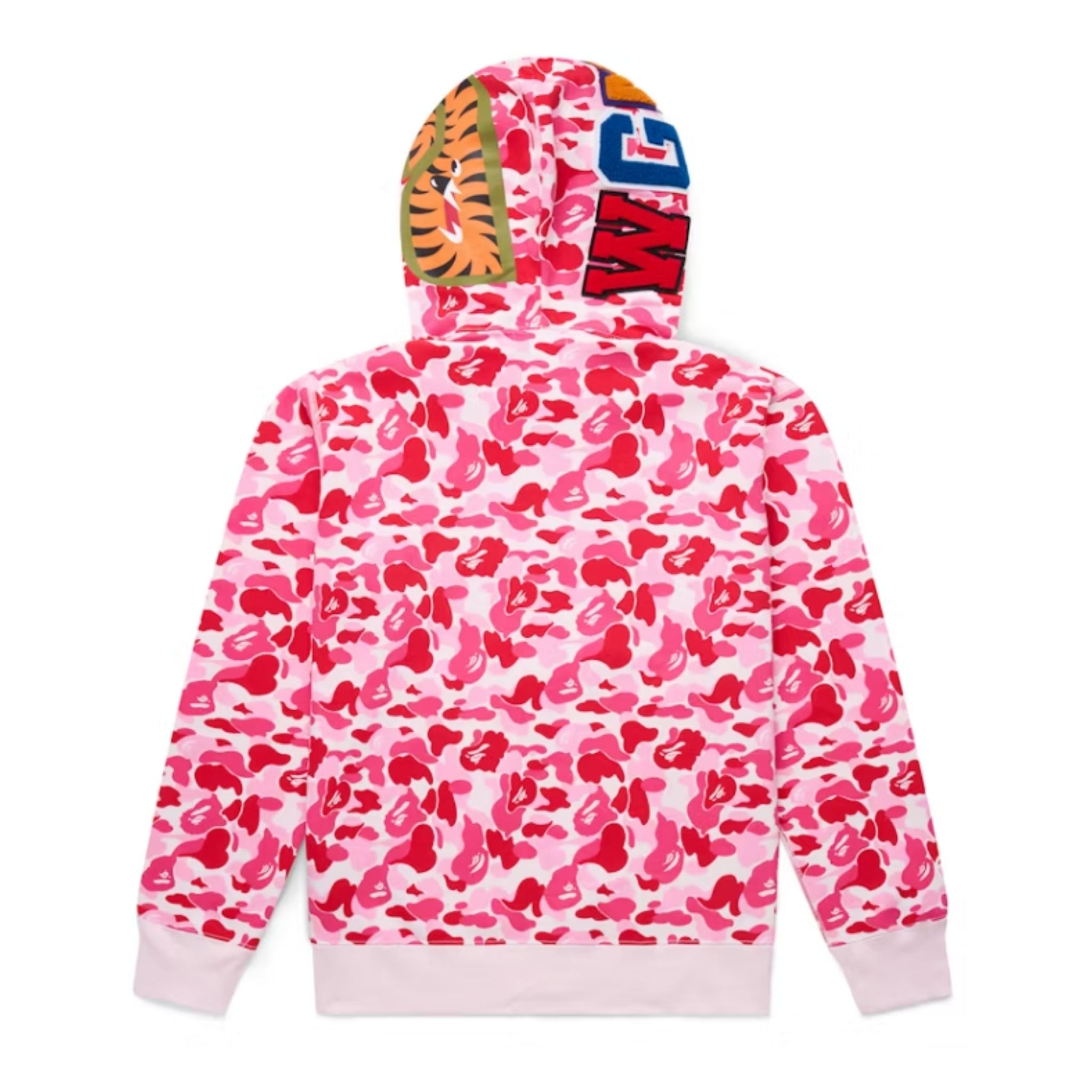 Bape Shark Hoodie ABC Camo Pink