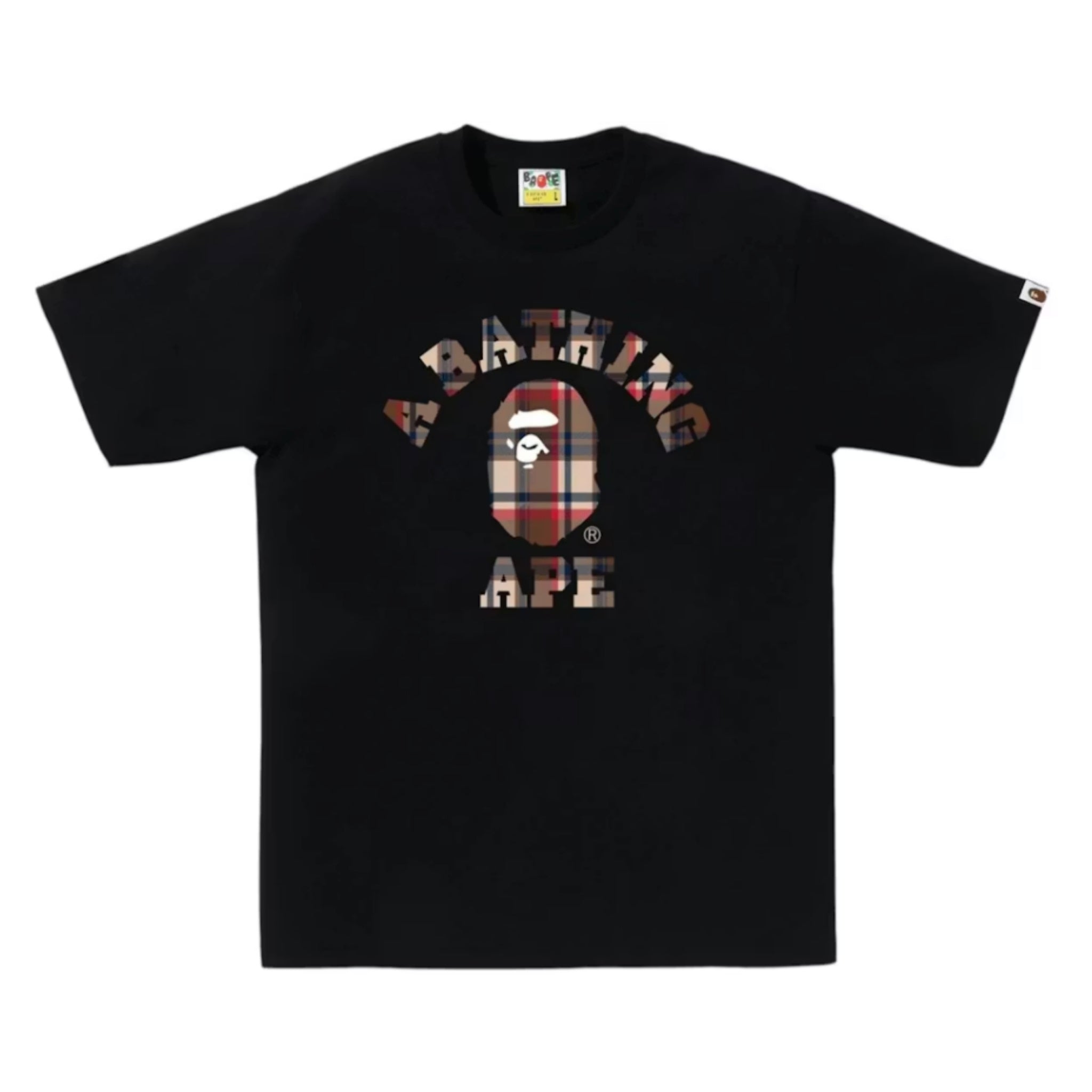 Bape Check College Tee