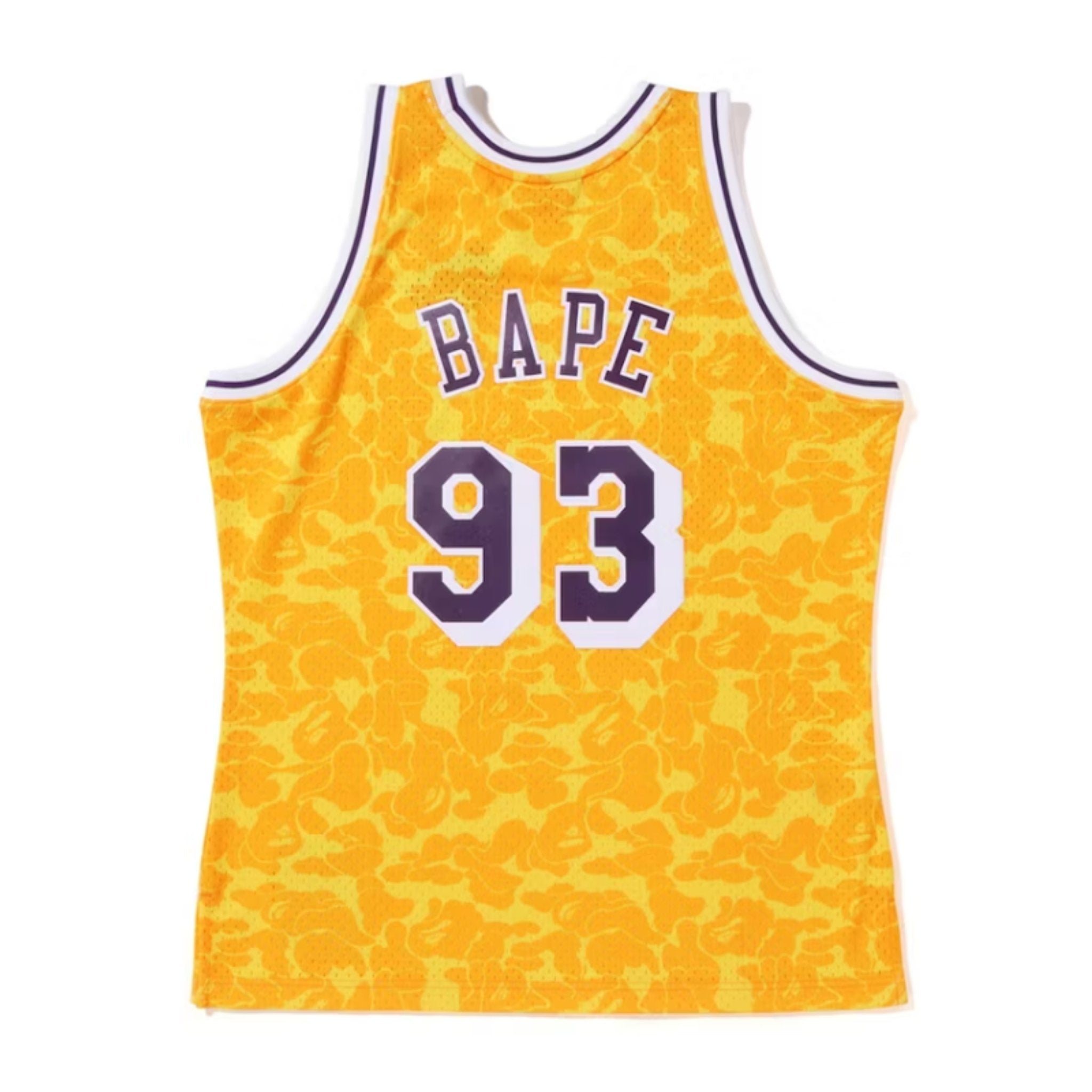 Bape Lakers Jersey Yellow