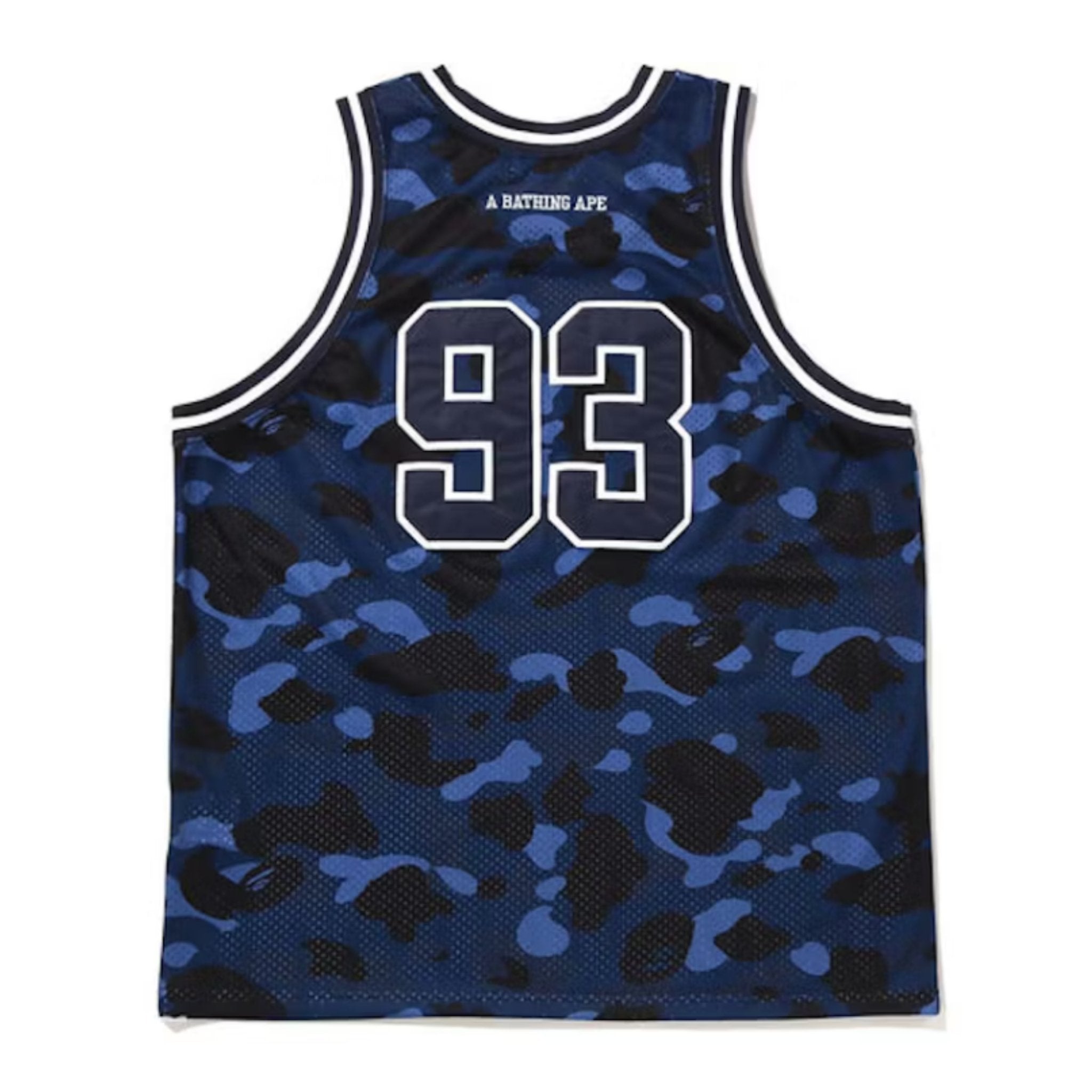 BAPE Navy Camo Basketball Jersey