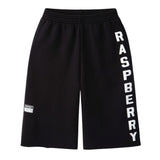 Gv Gallery Raspberry Cut Off Shorts Black