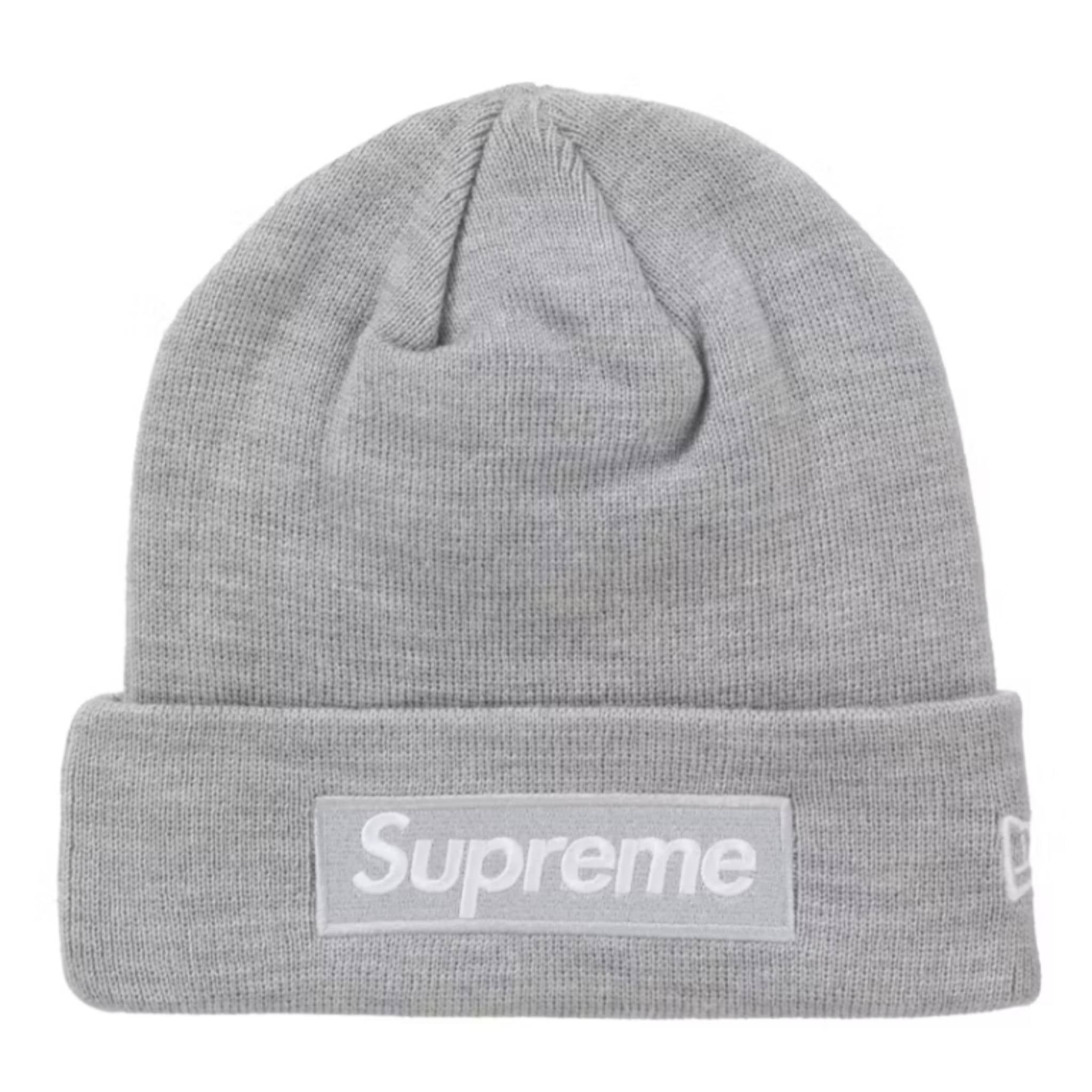 Supreme Box Logo Beanie Grey