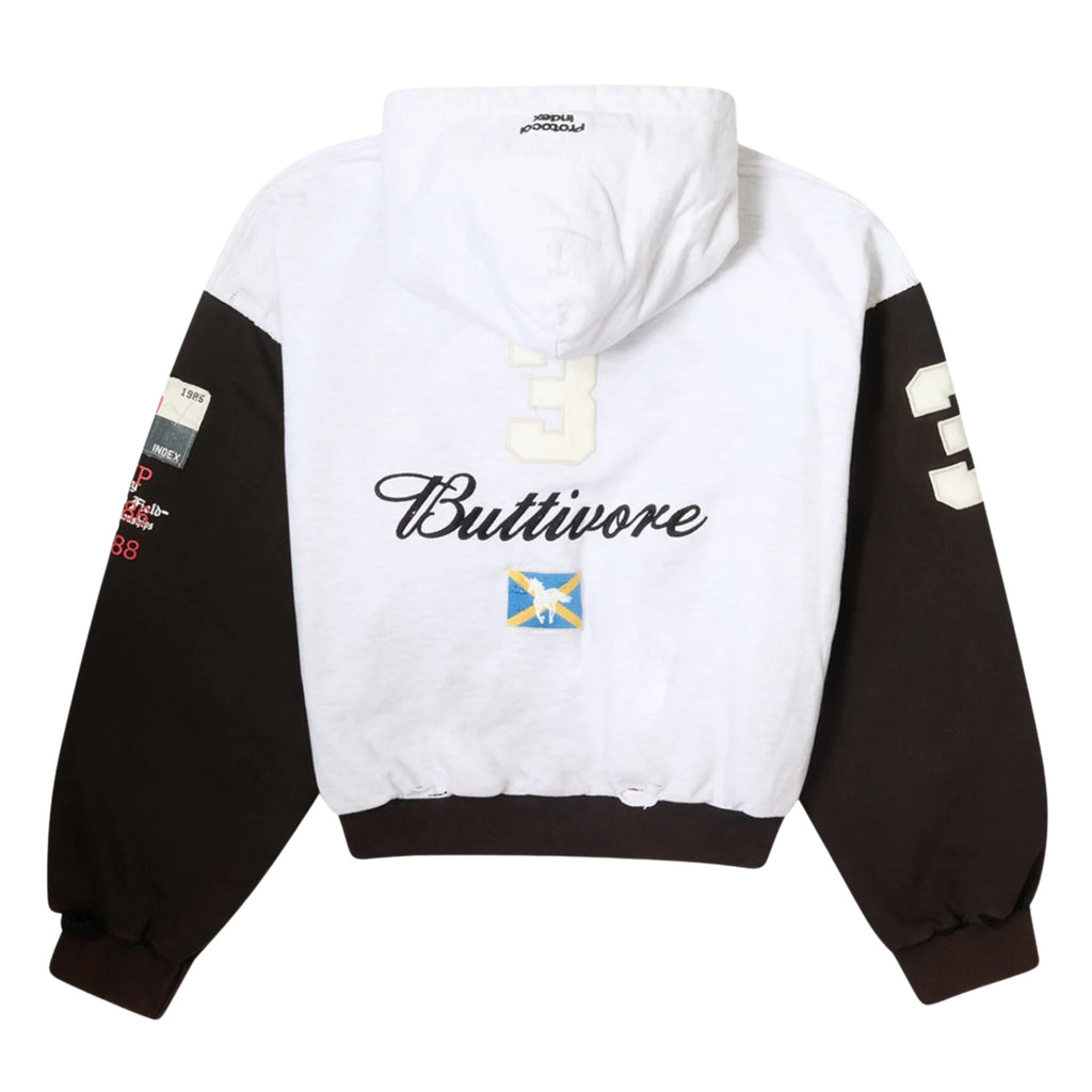 Protocol Index Buttivore Zip Hoodie White