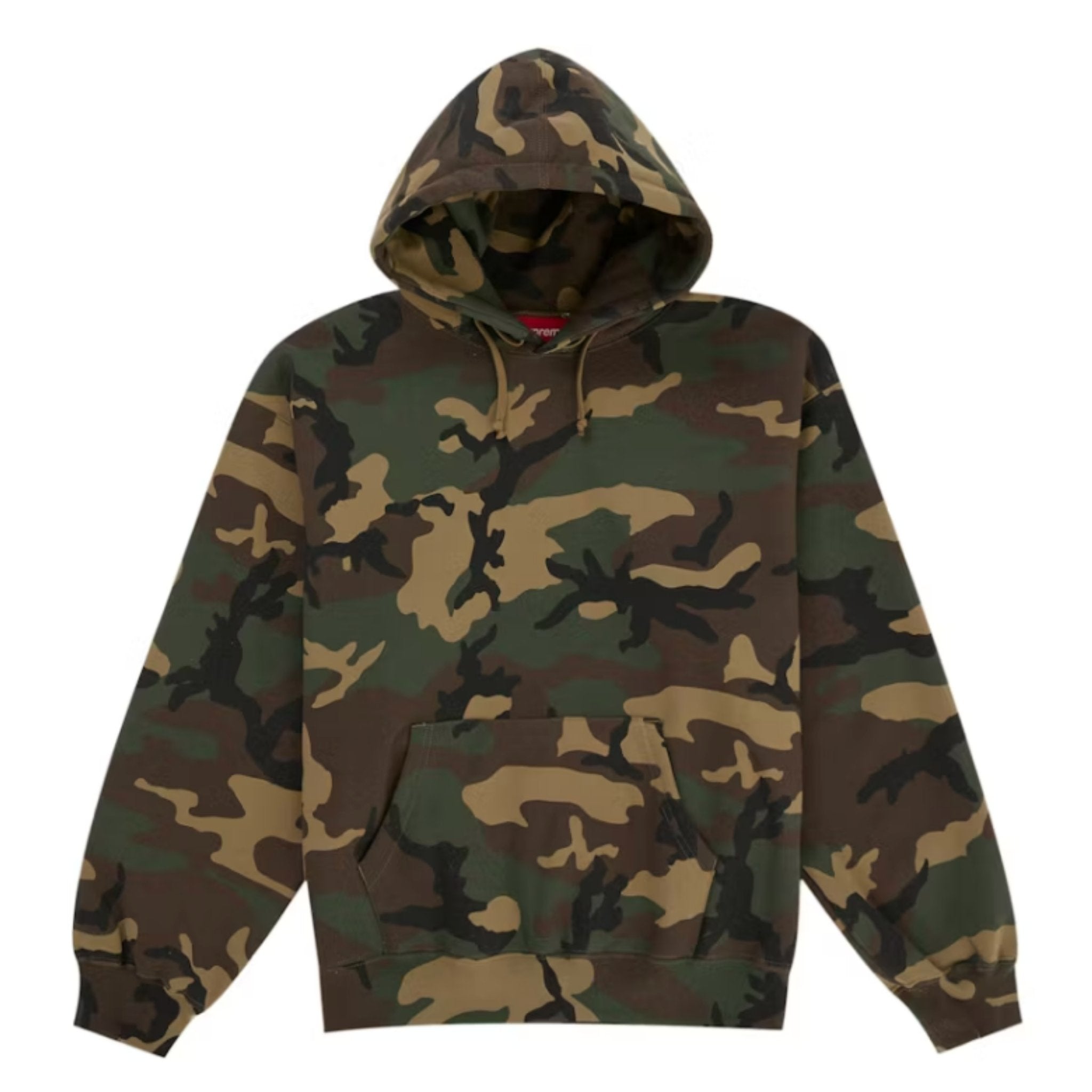 Supreme Satin Applique Hoodie Camo (SS26)