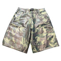 Pre-Owned GV Gallery Camo Leather DBL Knee Shorts
