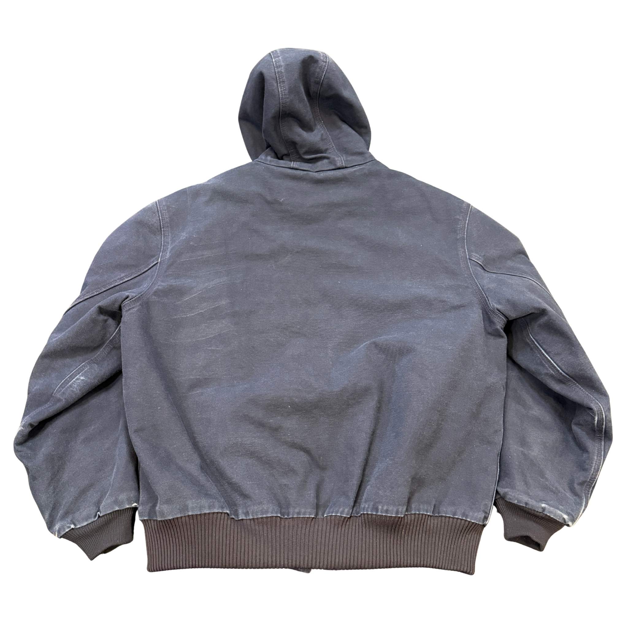 (FINAL SALE) VINTAGE Carhartt Hooded Jacket Navy