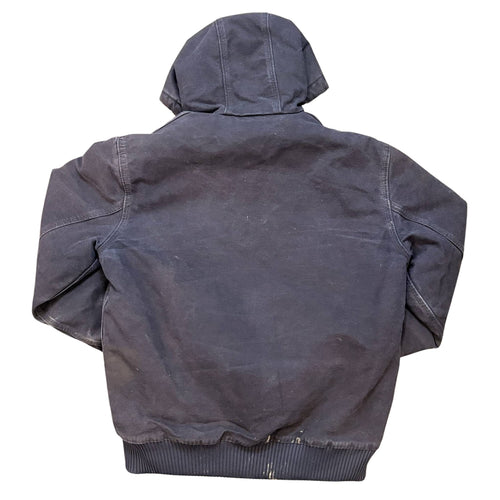 (FINAL SALE) VINTAGE Carhartt Hooded Jacket Navy