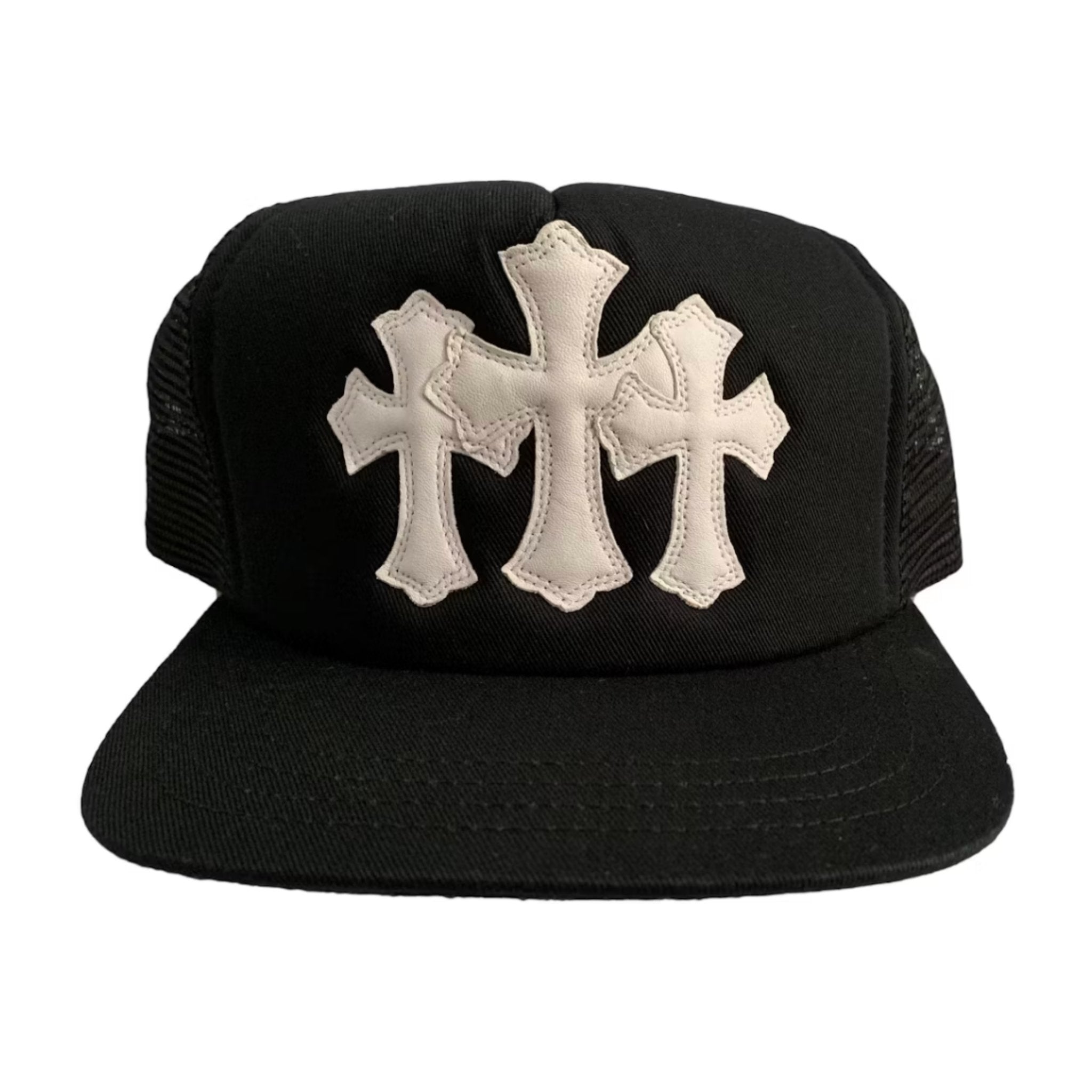 Chrome Hearts Cemetary Hat White/Black