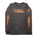 (FINAL SALE) VINTAGE Harley Davidson Flame Sleeve L/S Tee