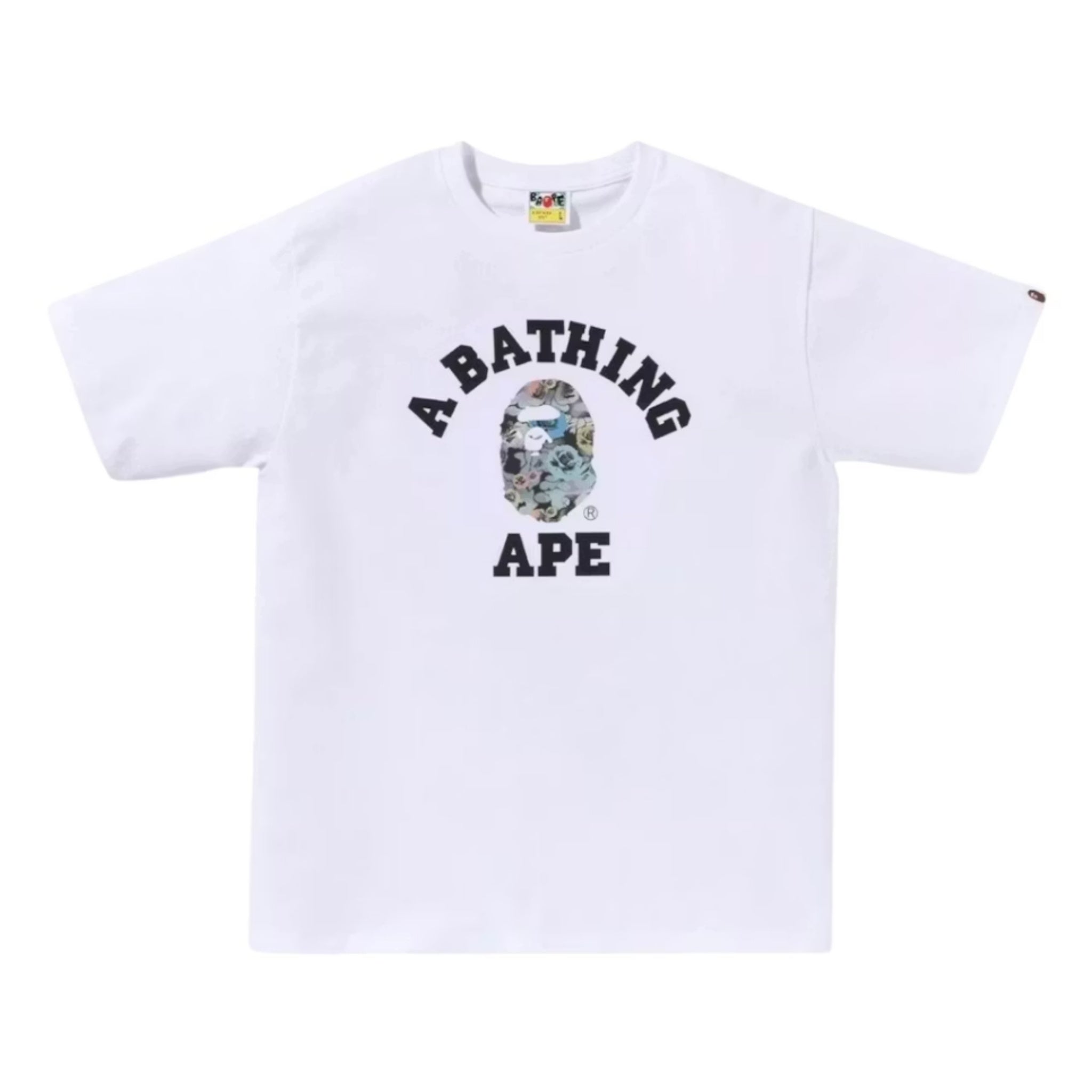 Bape College Tee Floral