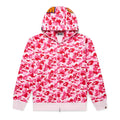 Bape Shark Hoodie ABC Camo Pink