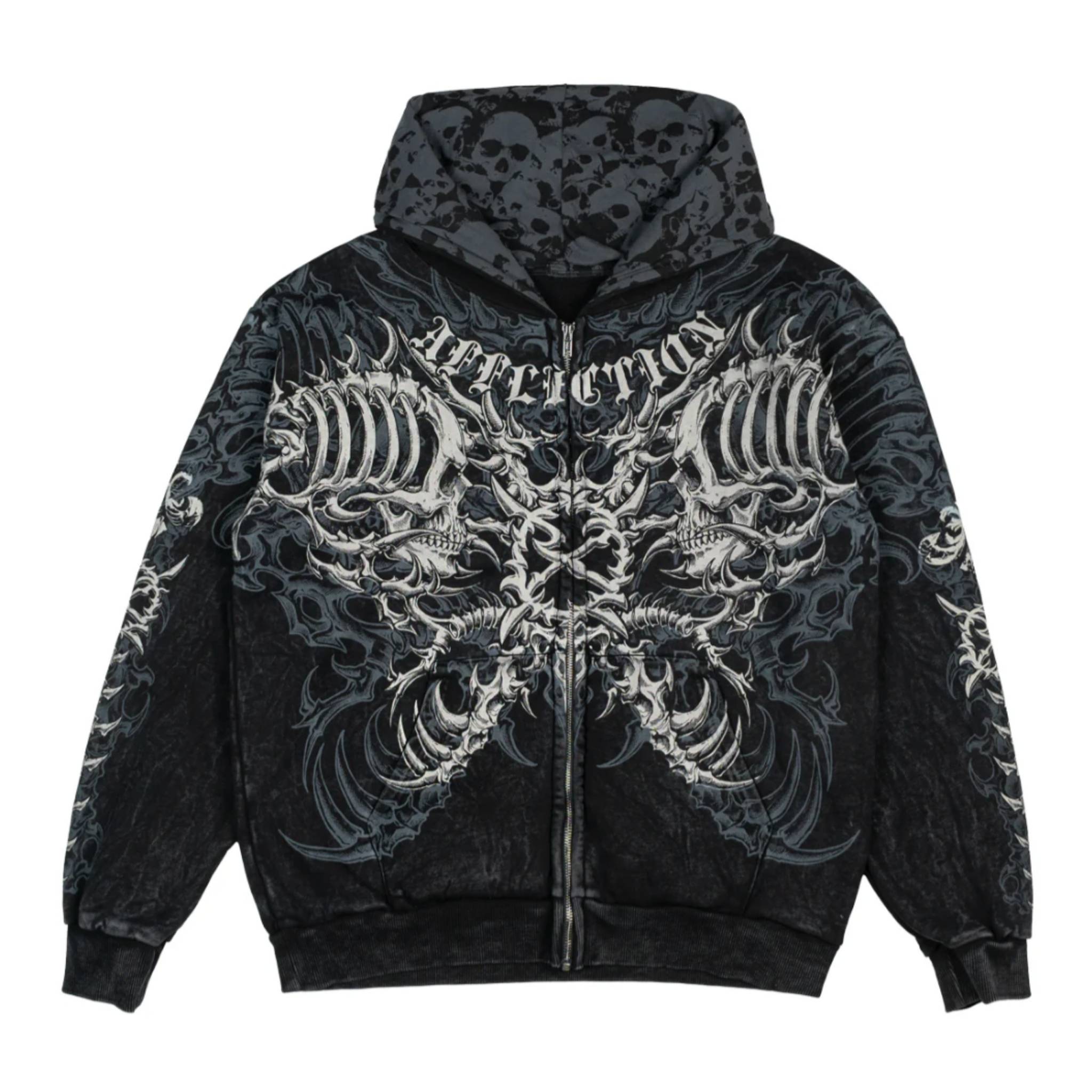Ken Carson x Affliction Gorecore Lament Zip Hoodie