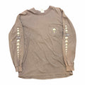 (FINAL SALE) VINTAGE Harley Davidson Grey Skull L/S Tee
