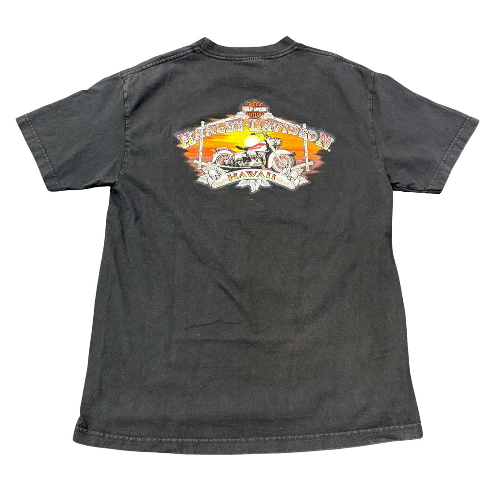 (FS) Vintage Harley Davidson Hawaii Sunset Tee
