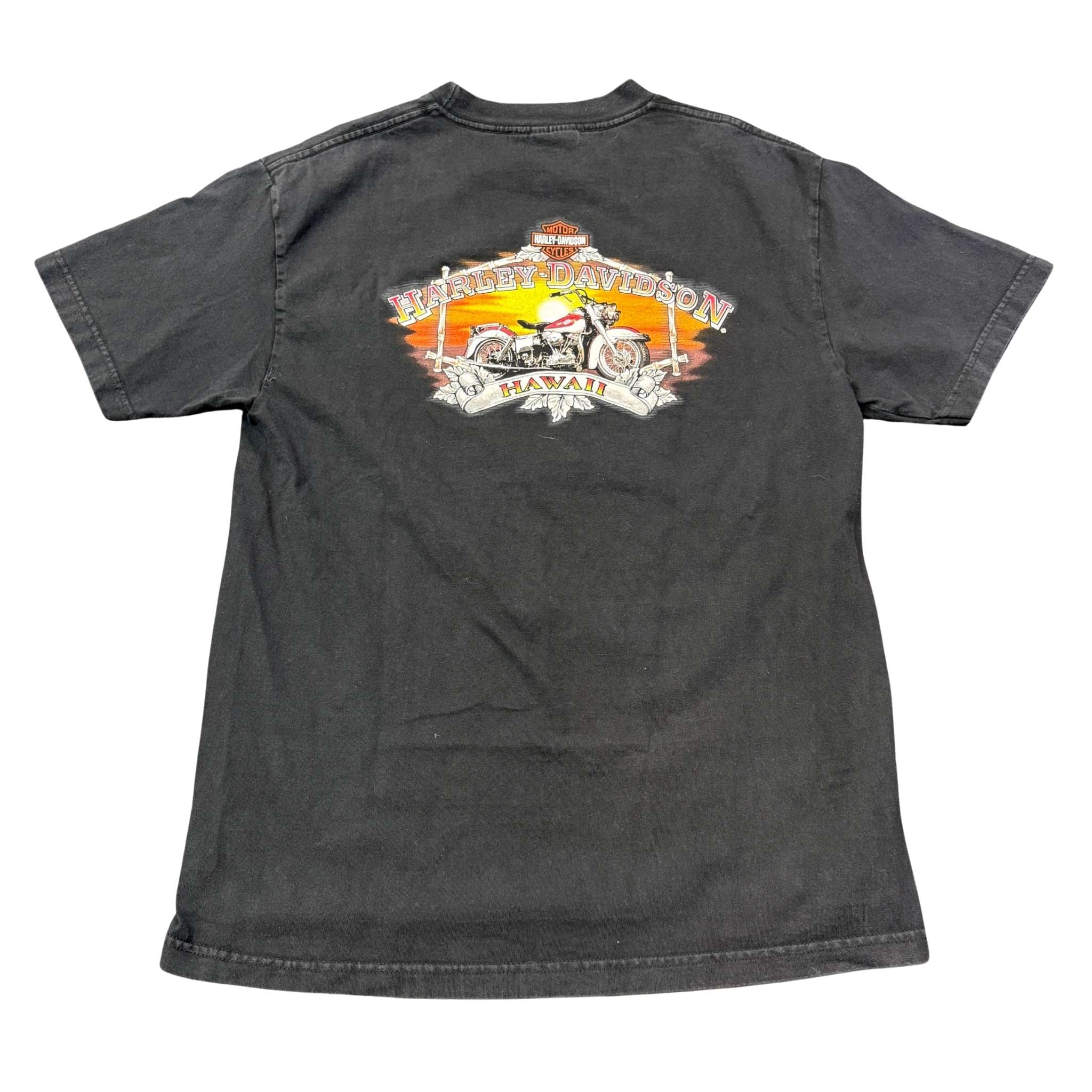 (FS) Vintage Harley Davidson Hawaii Sunset Tee