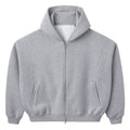 HMDD Heather Grey Zip-Up