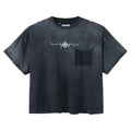 HMDD Ghost Pocket Tee Black