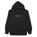 Supreme Kaws Chalk Logo Hoodie Black