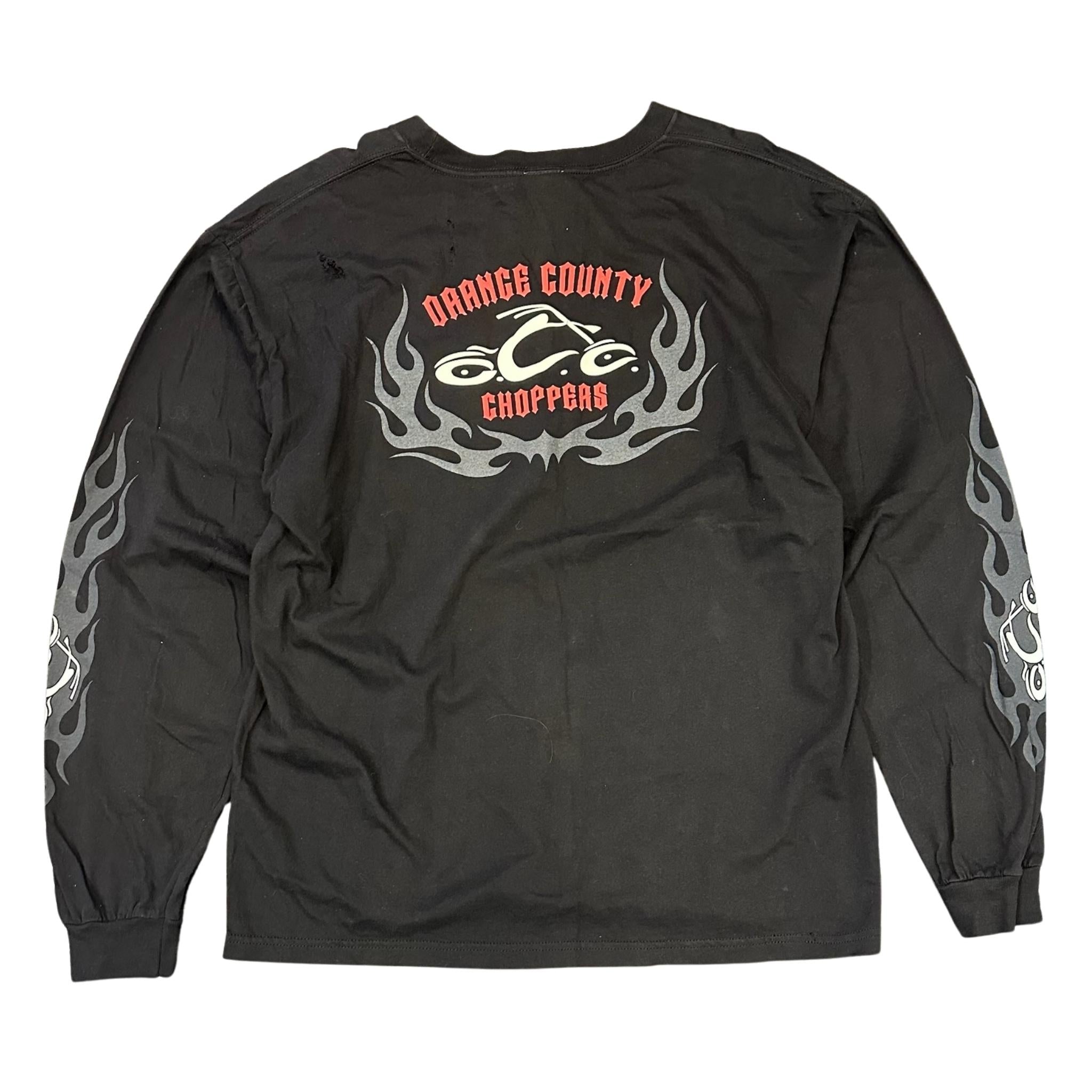 (FINAL SALE) VINTAGE Orange County Choppers Red L/S