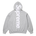 Supreme Satin Applique Hoodie Grey (SS26)