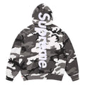 Supreme Satin Applique Hoodie Snow Camo (SS26)