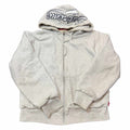 Pre-Owned Supreme Script Hood Thermal Zip Hoodie