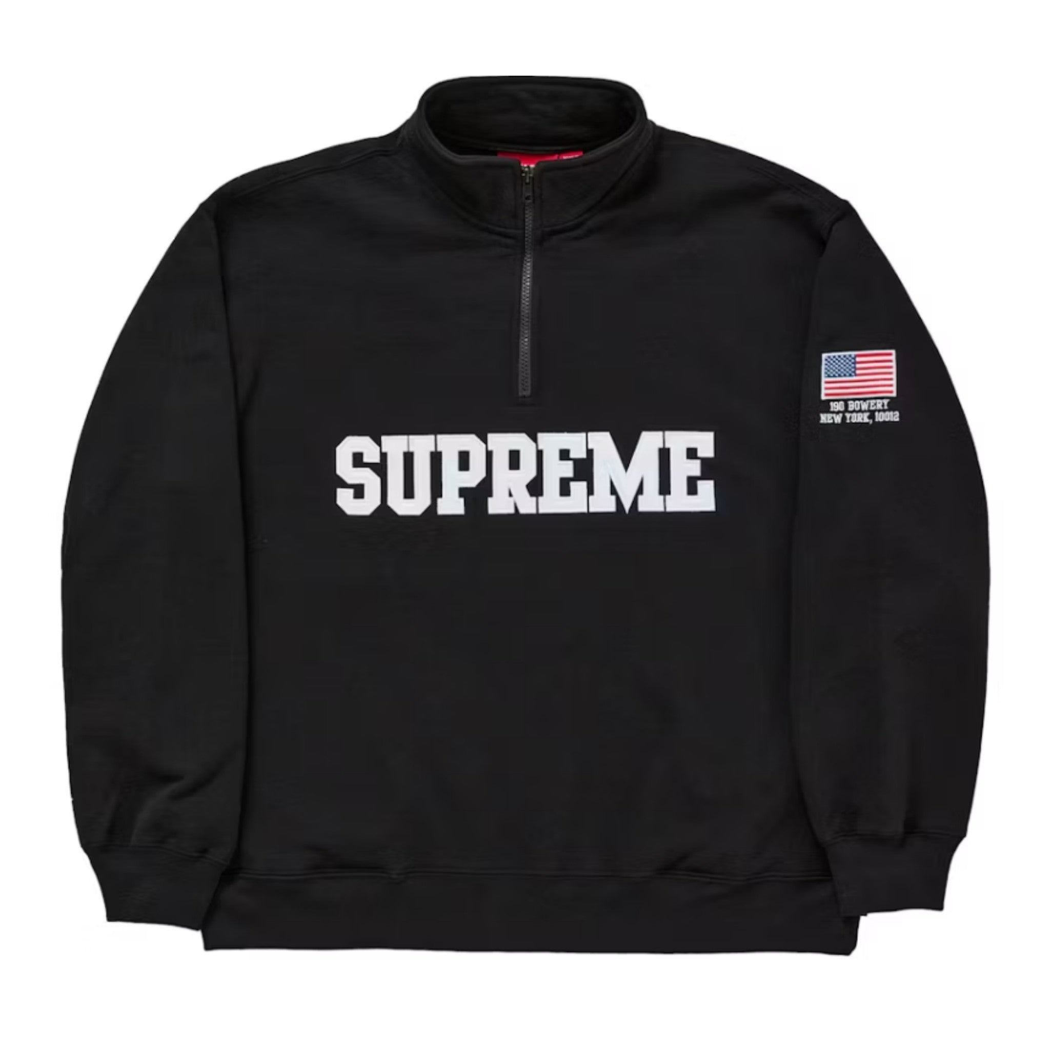 Supreme Shop Flag Half Zip Pullover