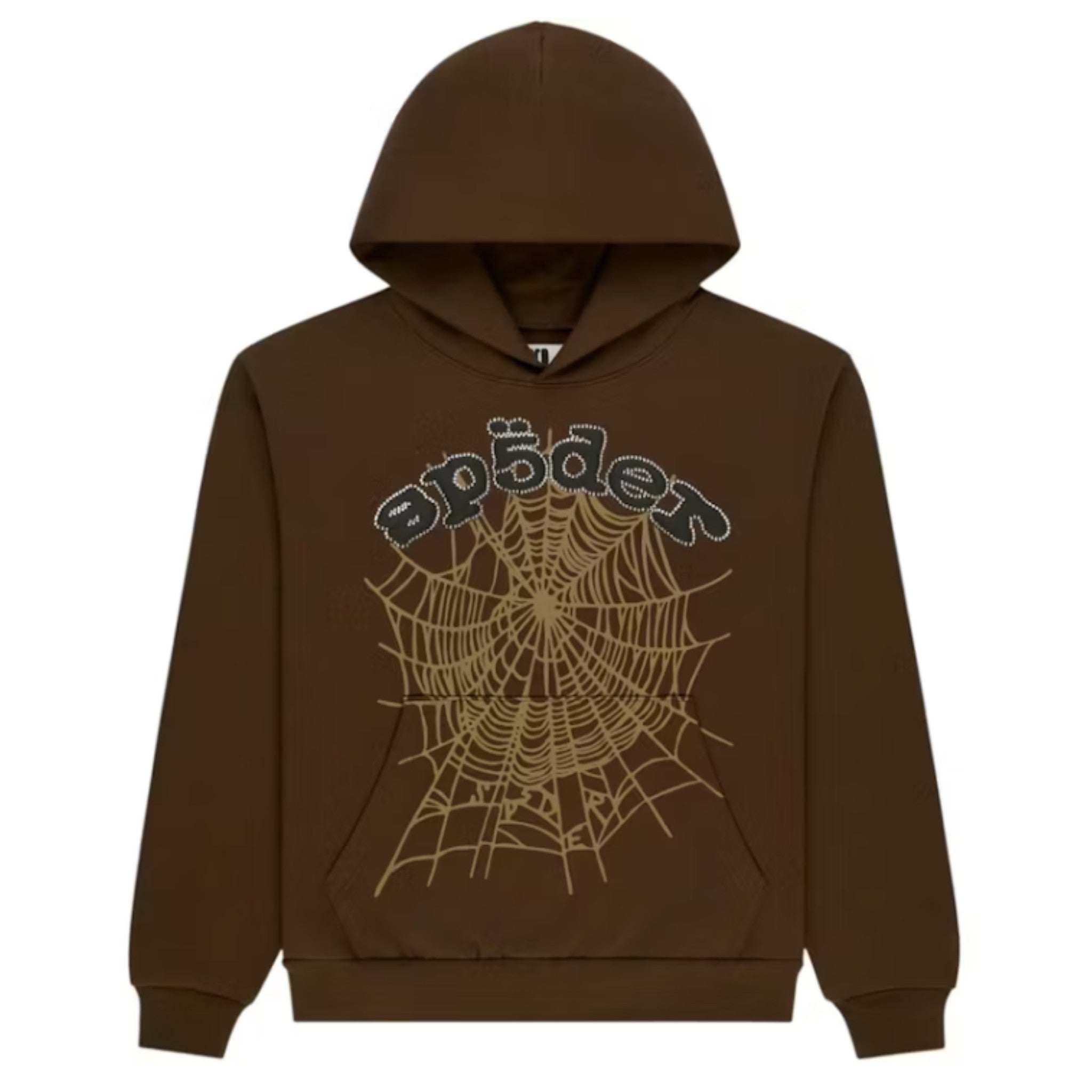 SP5DER OG Web Rhinestone Hoodie