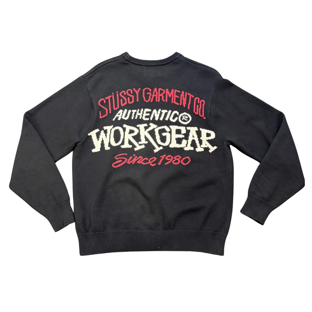 Pre-Owned Stussy Workgear Sweater