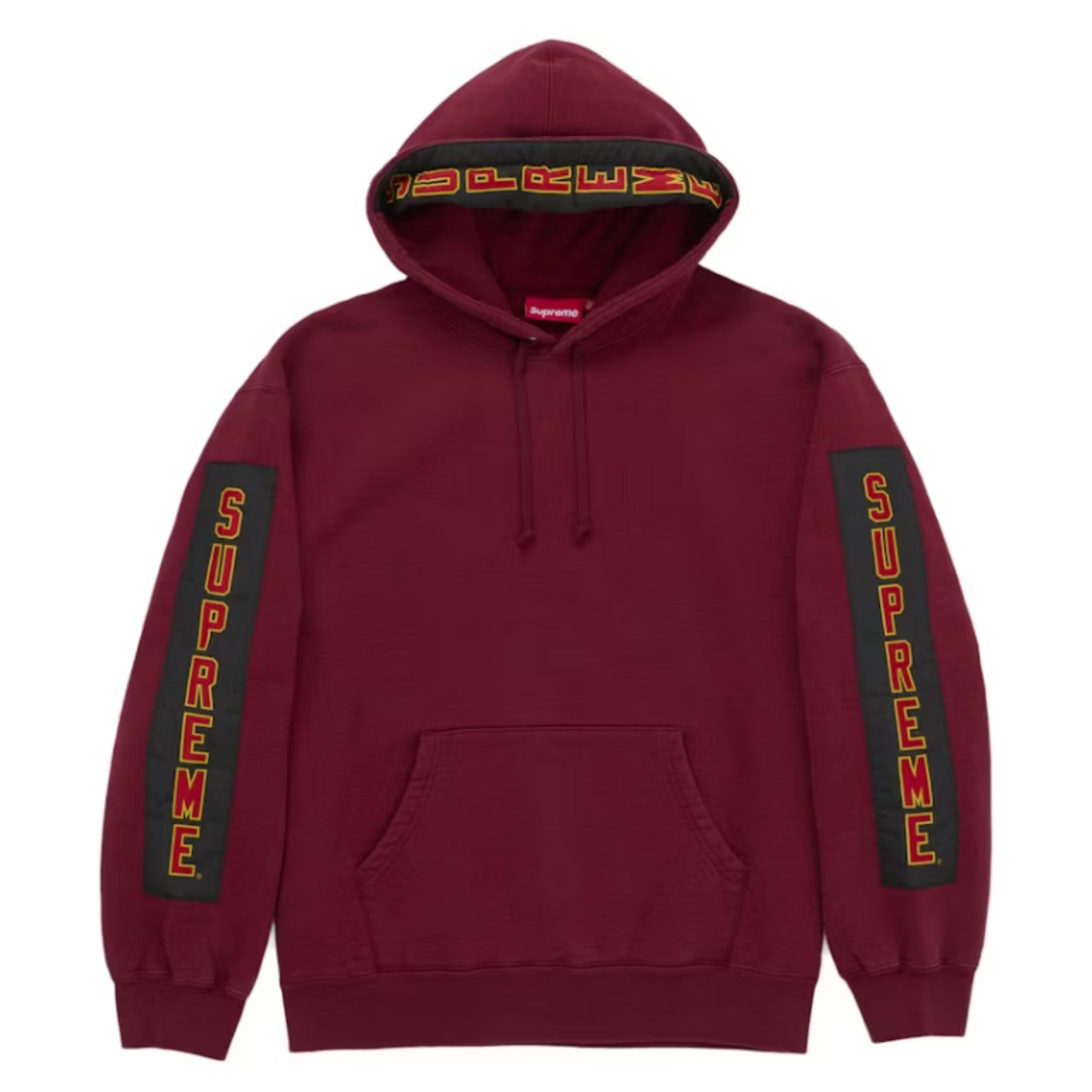 Supreme Woven Patches Hooded Sweatshirt