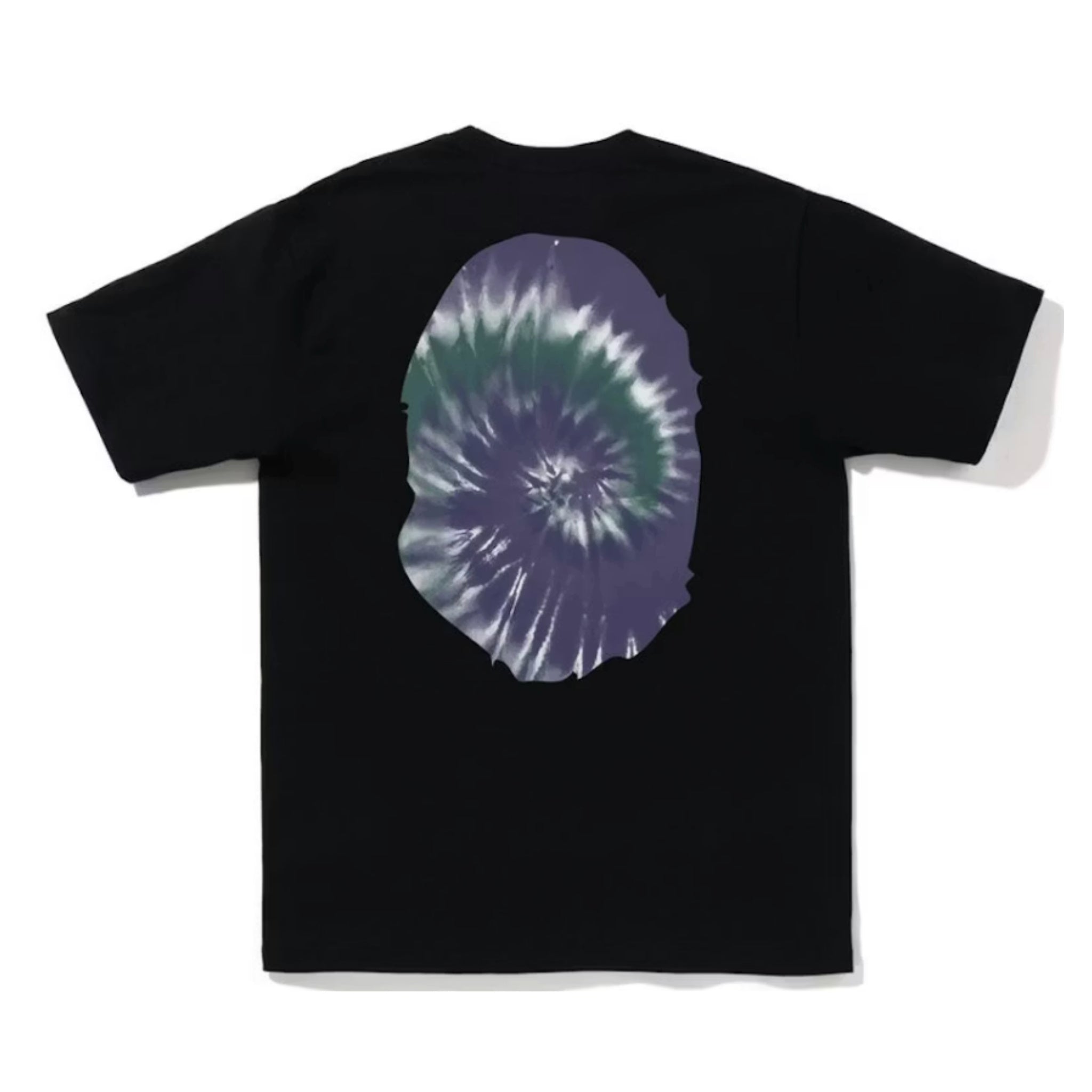 Bape Tie-Dye Big Ape Tee Purple