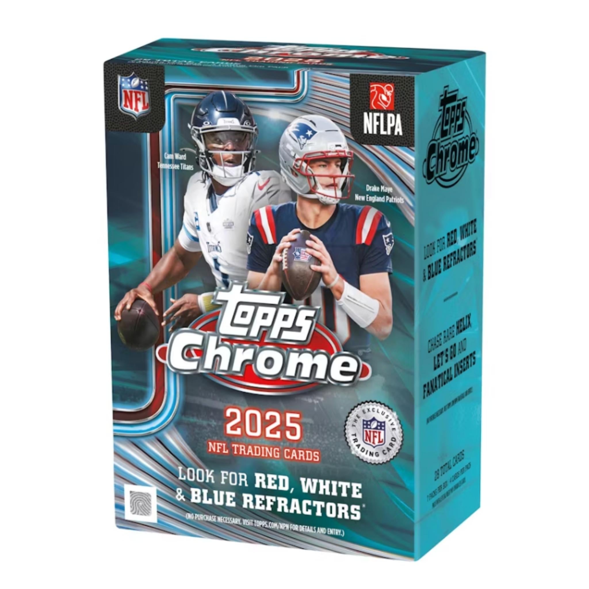 Topps Chrome 2025 Football Value Box