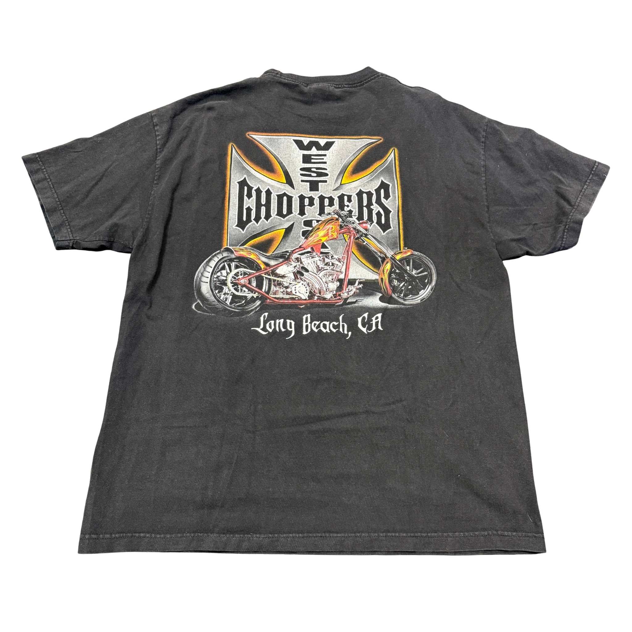 (FS) Vintage West Coast Choppers Red Bike Tee