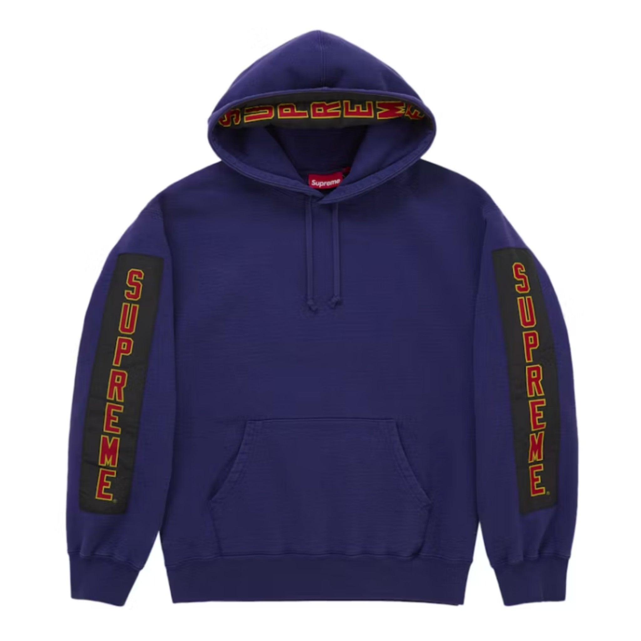Supreme Woven Patches Hooded Sweatshirt