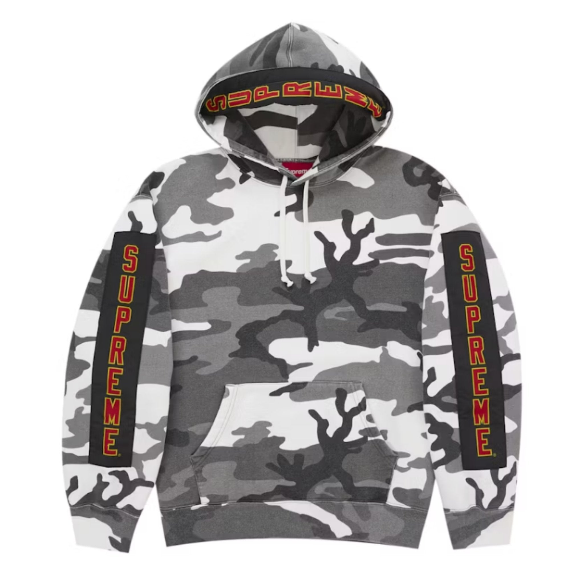 Supreme Woven Patches Hooded Sweatshirt